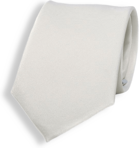 Slät Enfärgad Slips