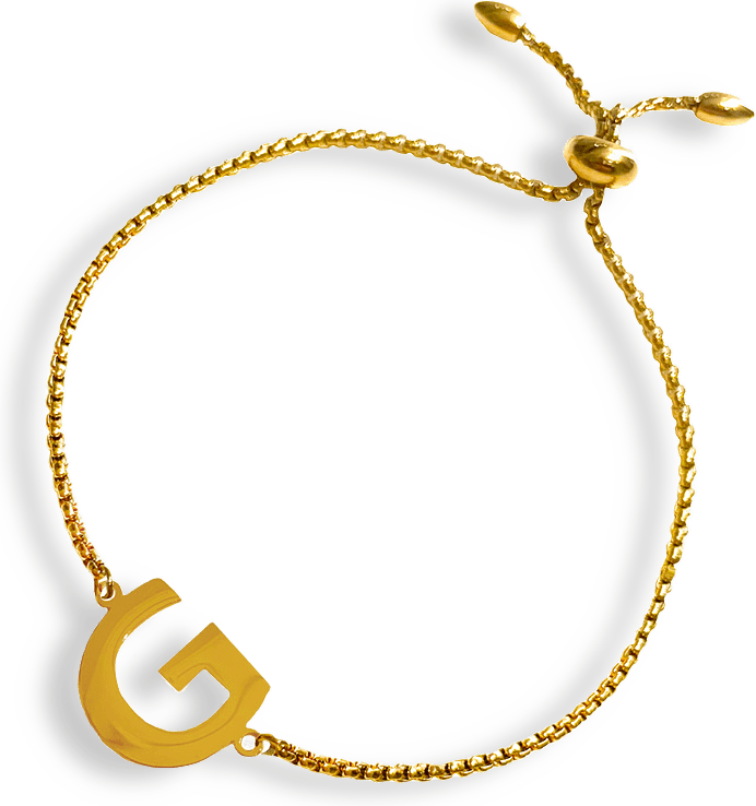 New Identity Bracelet D Gold