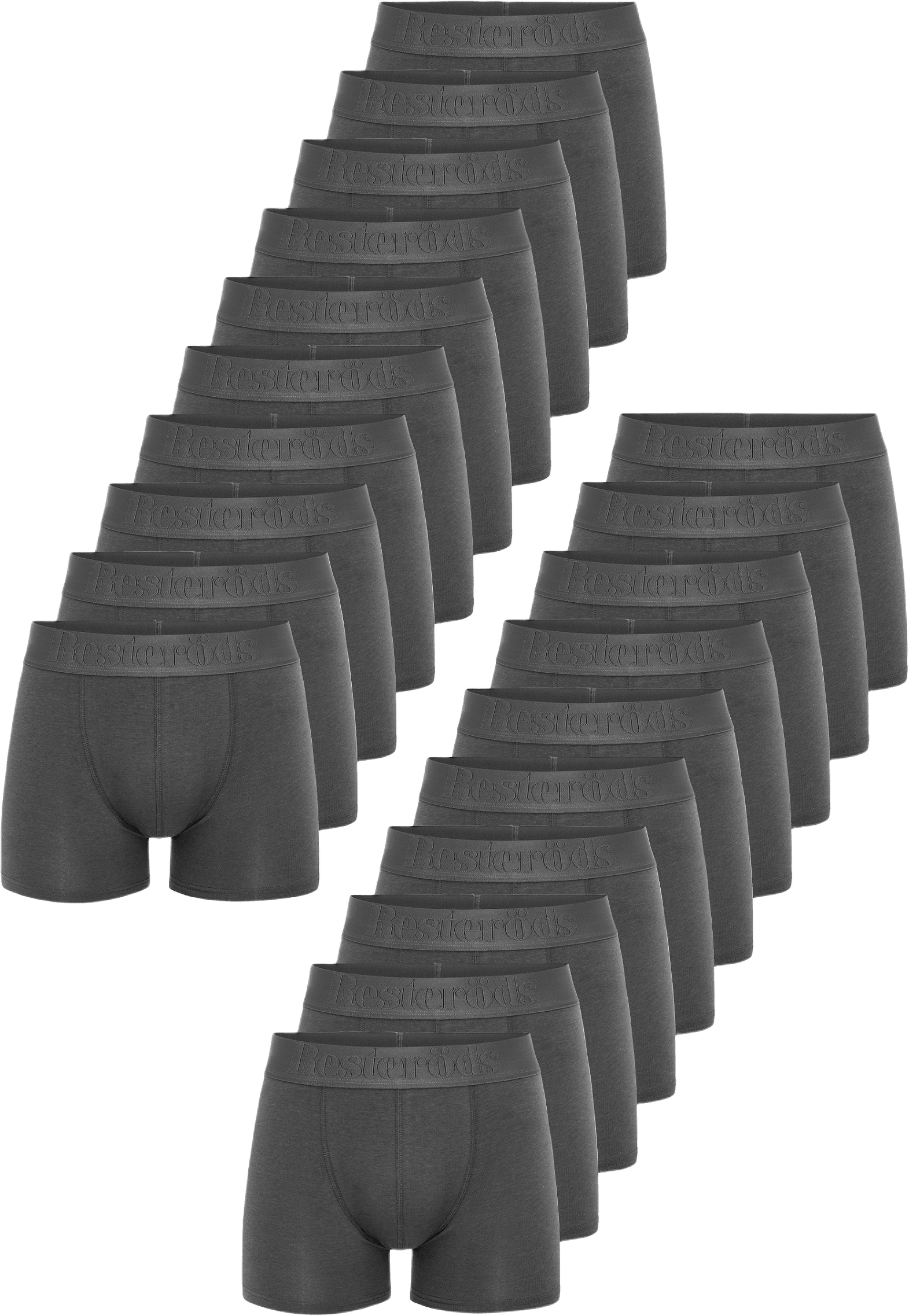 Ekologisk Bomull, Boxer, 20-pack, Svart