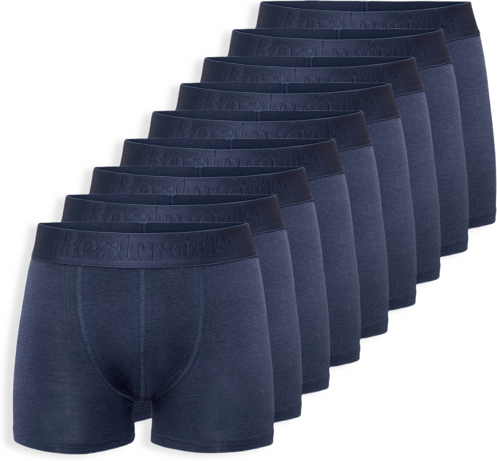 Ekologisk Bomull, Boxer, 9-pack, Navy