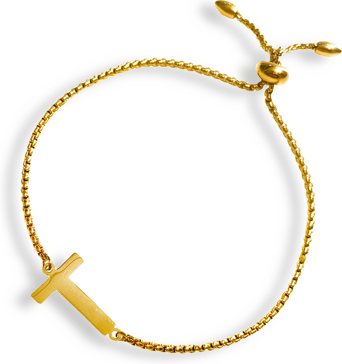 New Identity Bracelet D Gold