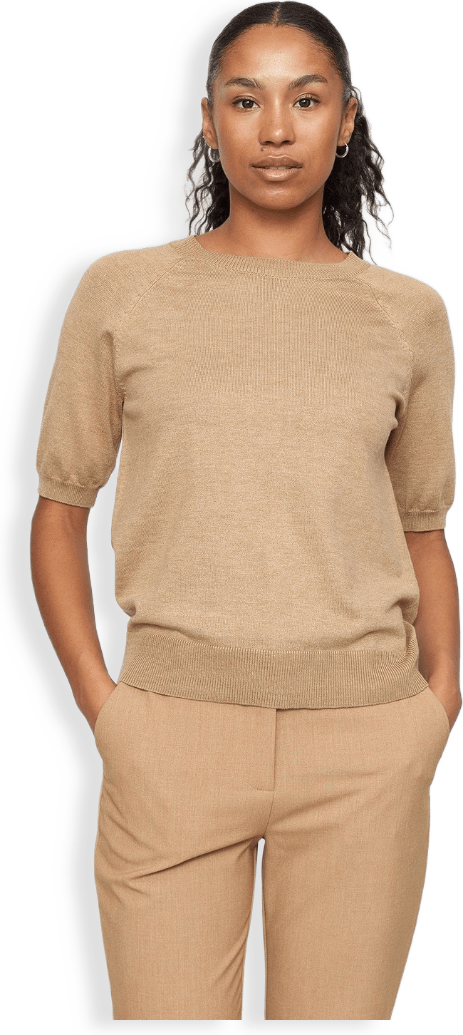 Srmarla Ss O-neck Knit