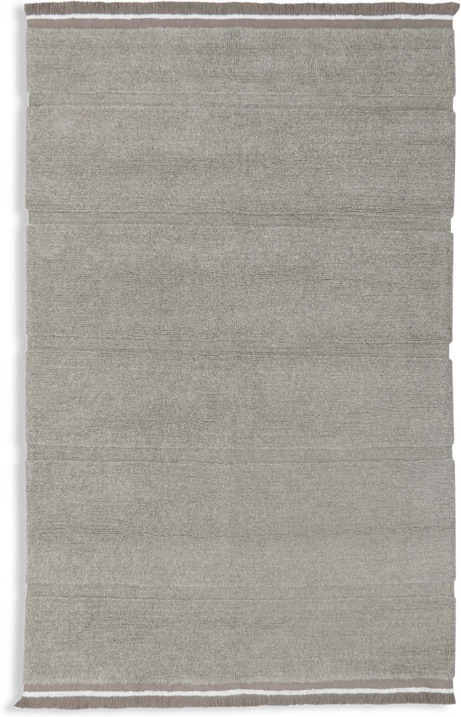 Tvättbar Ullmatta Woolable Steppe White S