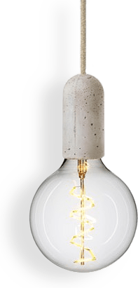 Fönsterlampa Base Concrete