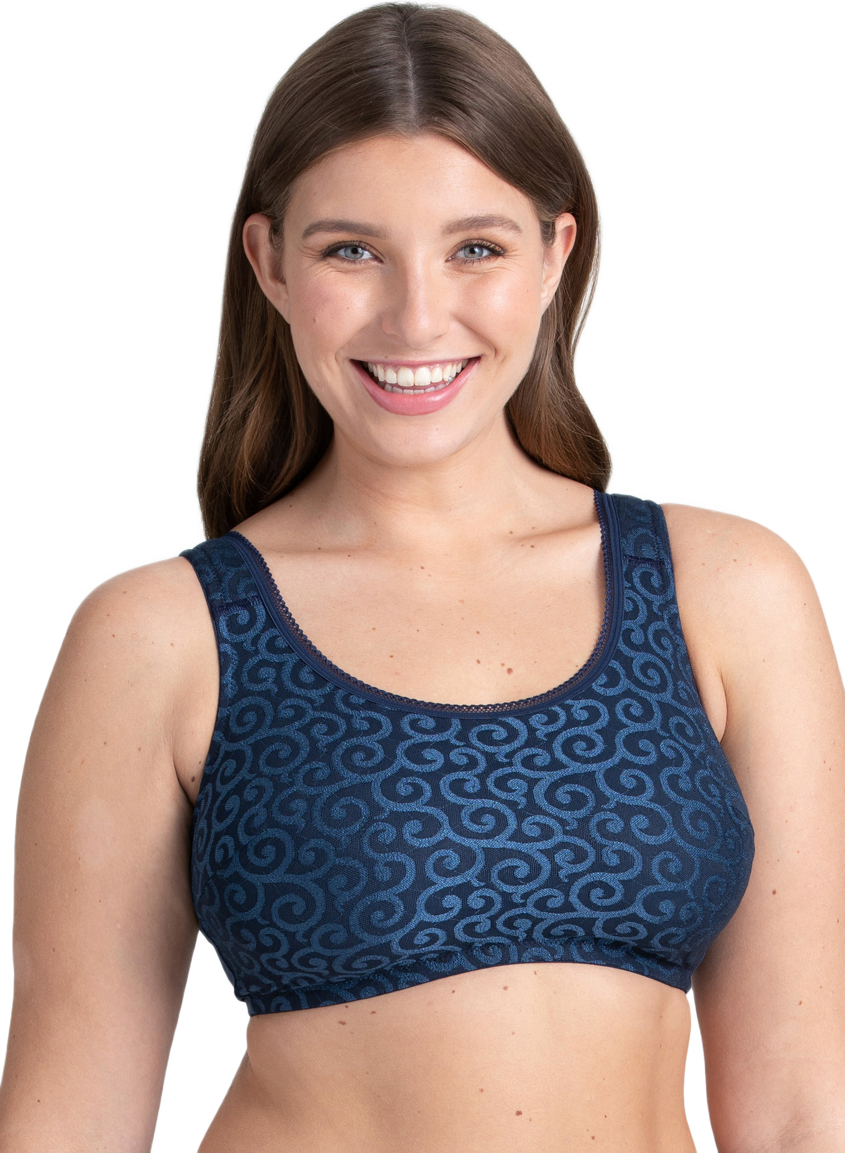Curly Relax Tanktop Bh Utan Bygel