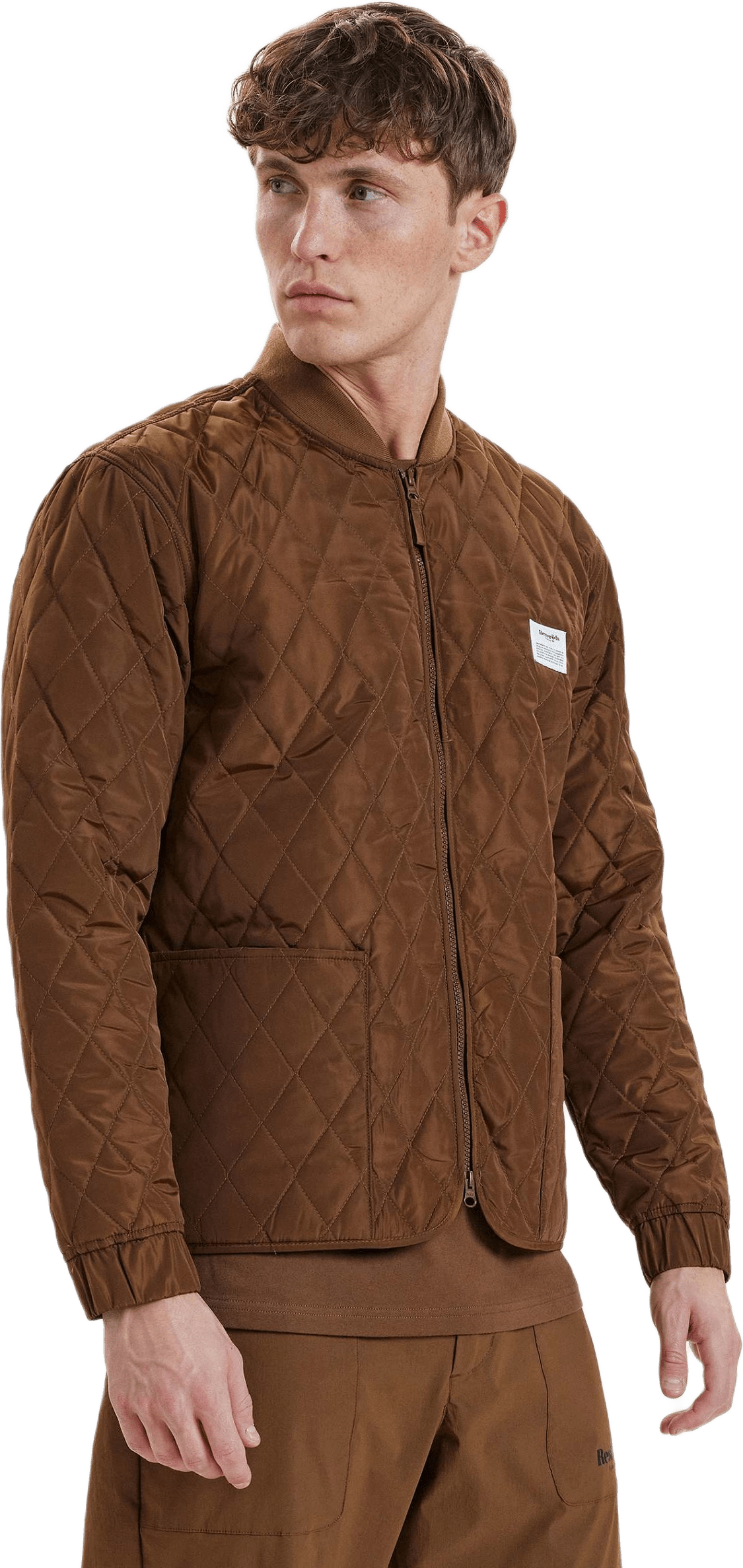 Quiltad Jacka | Återvunnen Polyester | Marinblå