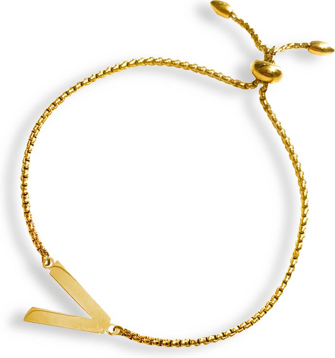 New Identity Bracelet D Gold