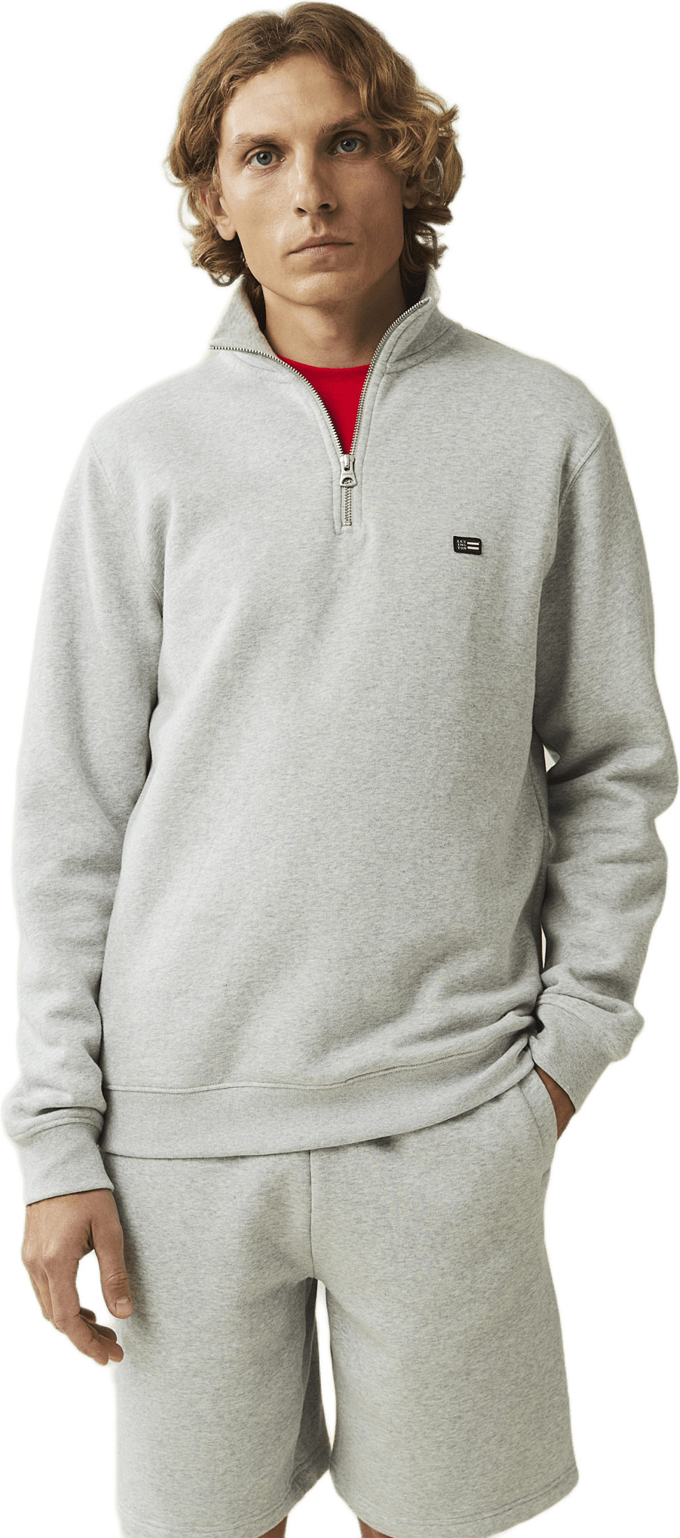 Terrance Organic Cotton Half-zip Sweatshirt