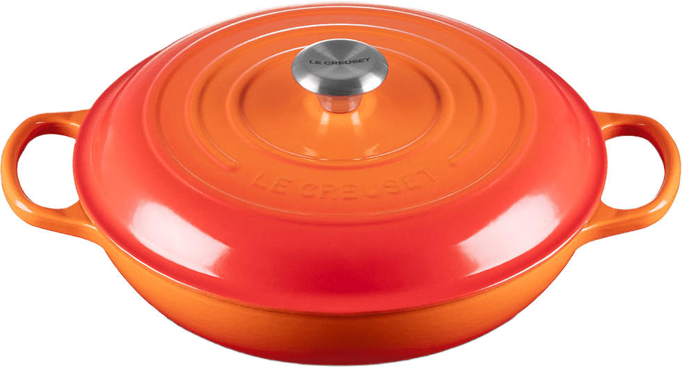 Buffetgryta 30cm Volcanic, från Le Creuset, i färgen Volcanic.