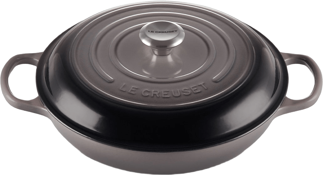 Buffetgryta 30cm Flint, från Le Creuset, i färgen Flint.