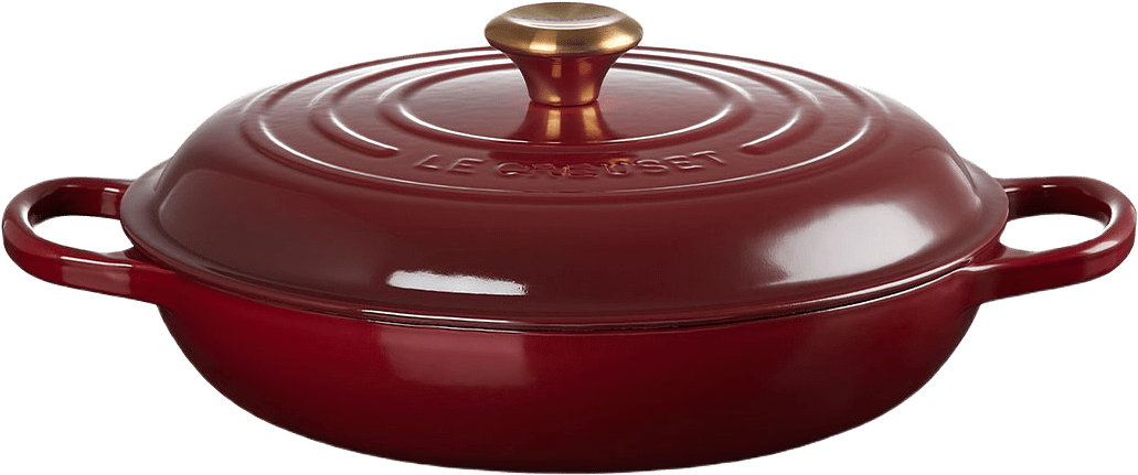 Buffetgryta 30cm Garnet 3,5L, från Le Creuset, i färgen Garnet.