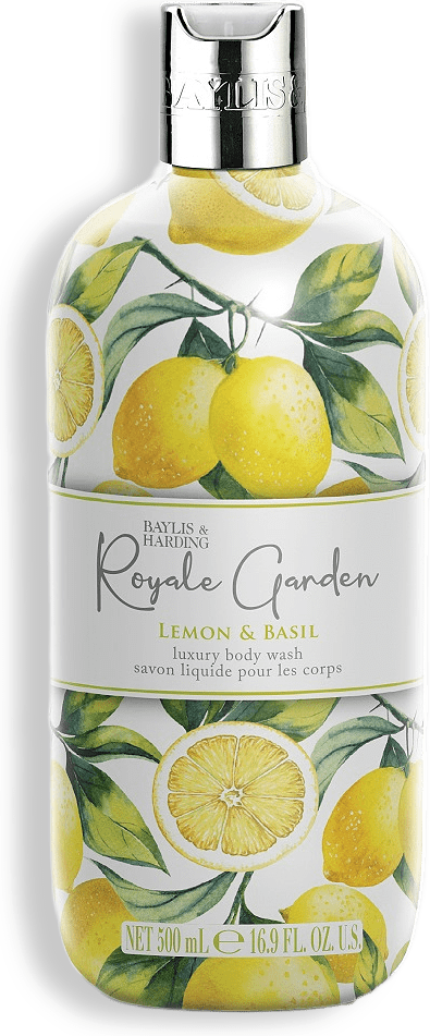 Royale Garden Lemon & Basil Body Wash