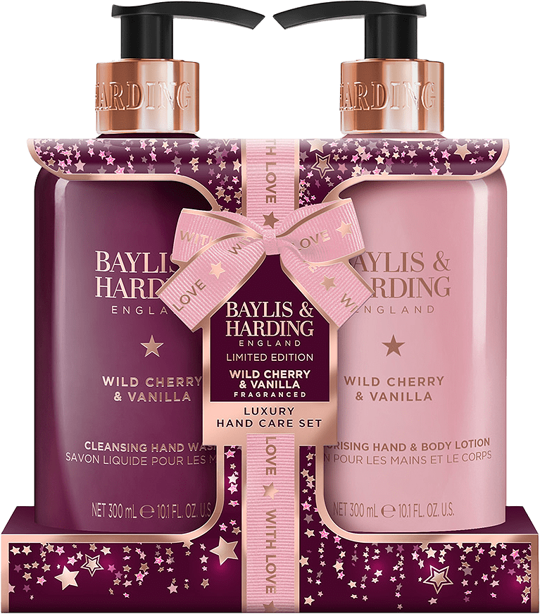 Wild Cherry & Vanilla Luxury Hand Care Gift Set, från Baylis & Harding.