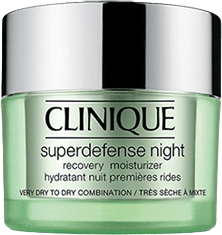Superdefense Night Cream Dry to Combination Skin, från Clinique, i färgen Very Dry/Dry Skin.