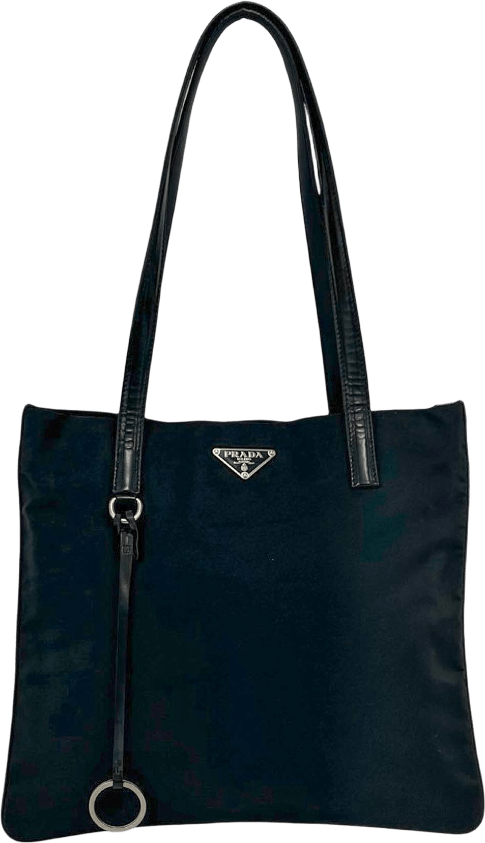 Prada Tessuto Tote, från Luxclusif, i färgen svart.