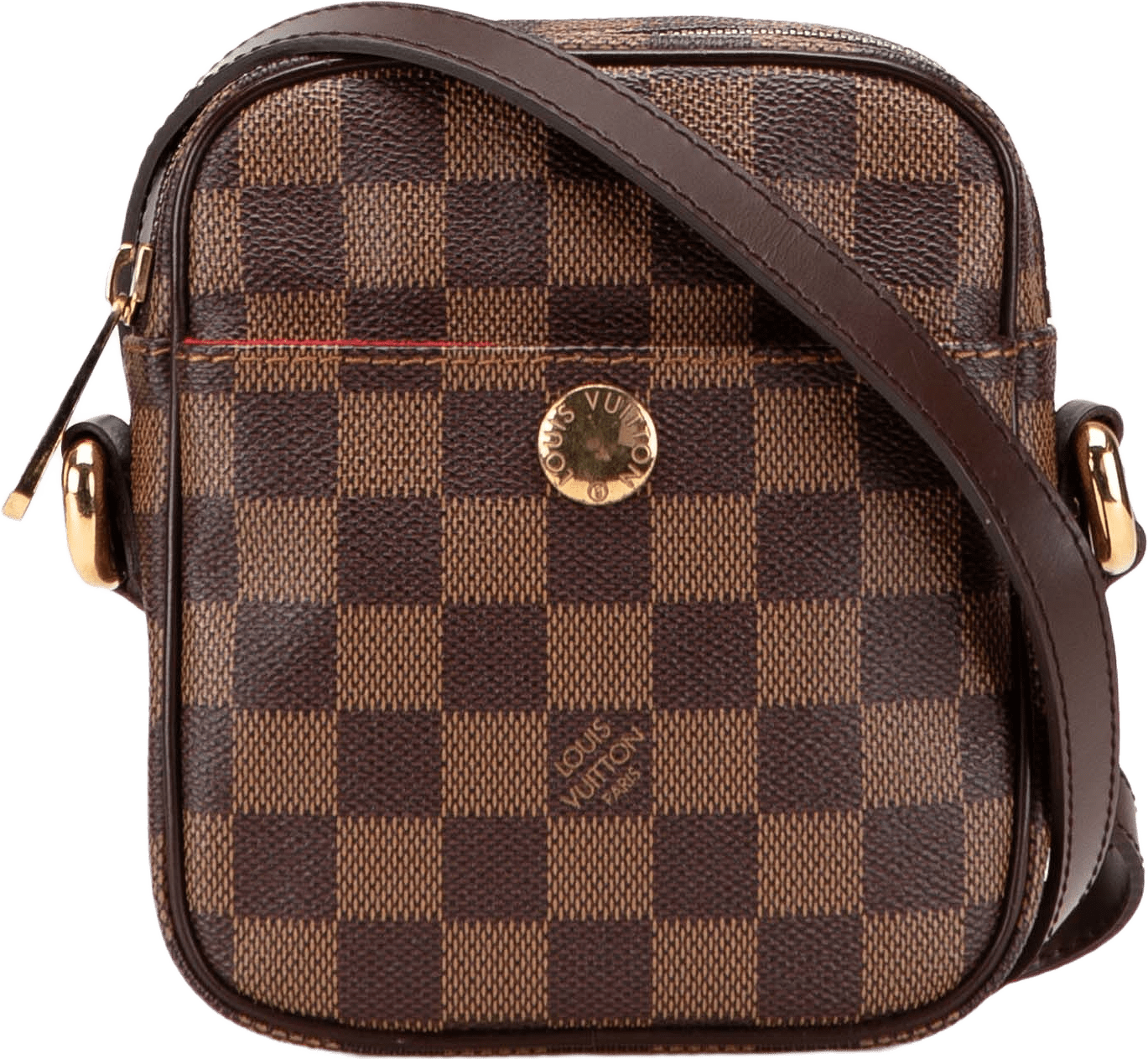 Louis Vuitton Damier Ebene Rift, från Luxclusif, i färgen brown.