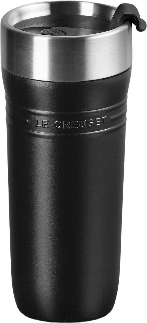 Termokopp 350ml Matte Black, från Le Creuset, i färgen Matte Black.
