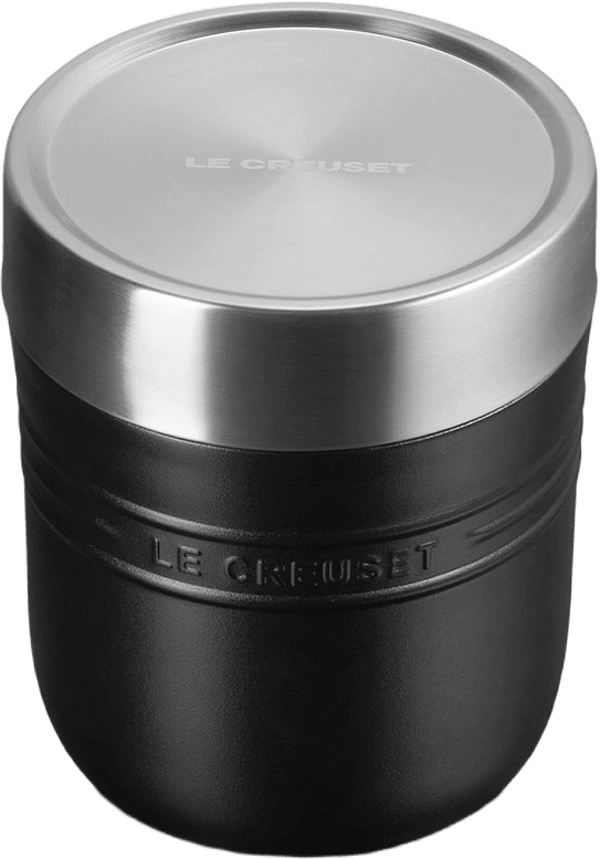 Matflaska 500ml Matte Black, från Le Creuset, i färgen Matte Black.