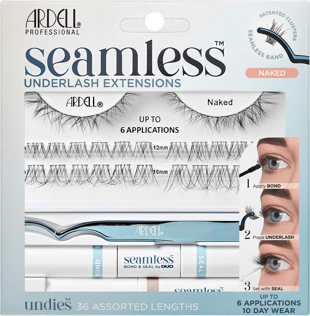 Seamless Underlash Extensions Kit, från Ardell, i färgen Naked.