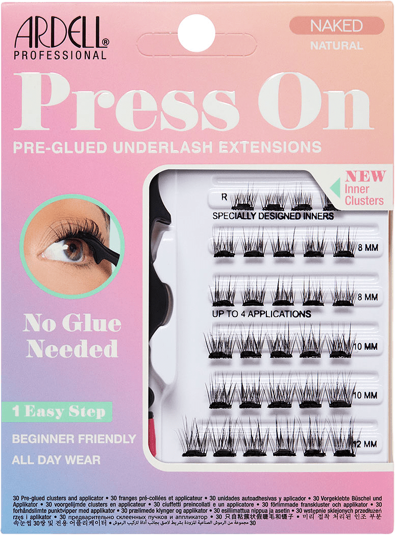 Naked Press On Underlash Extensions Natural, från Ardell, i färgen Natural.