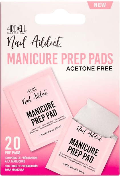 1 Step Gel Polish Manicure Prep Pads, från Ardell.