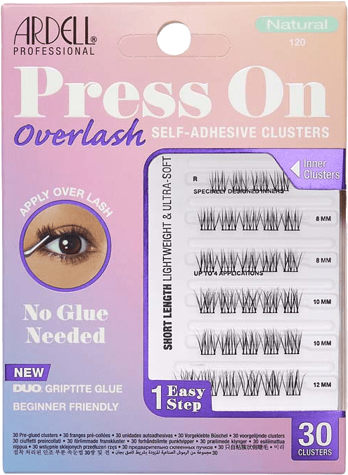 Press On Overlash Extensions Natural 120, från Ardell.