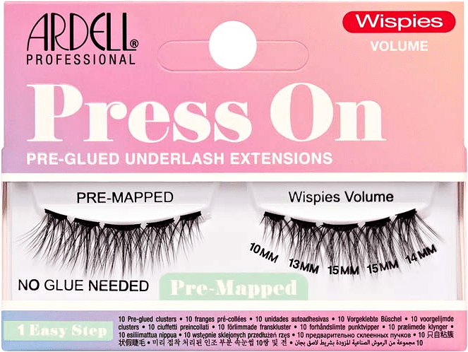 Press On Pre-Mapped Wispies Volume, från Ardell.
