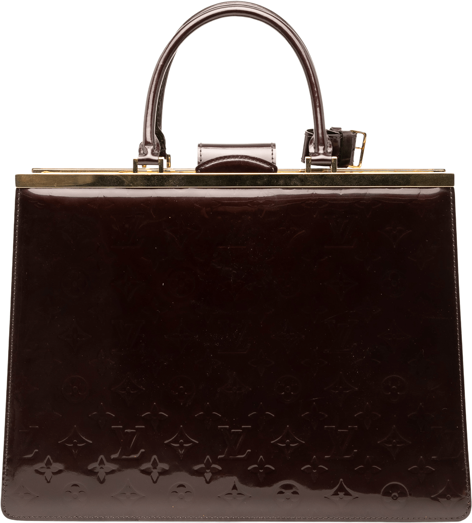 Louis Vuitton Monogram Vernis Deesse Gm, från Luxclusif, i färgen purple.