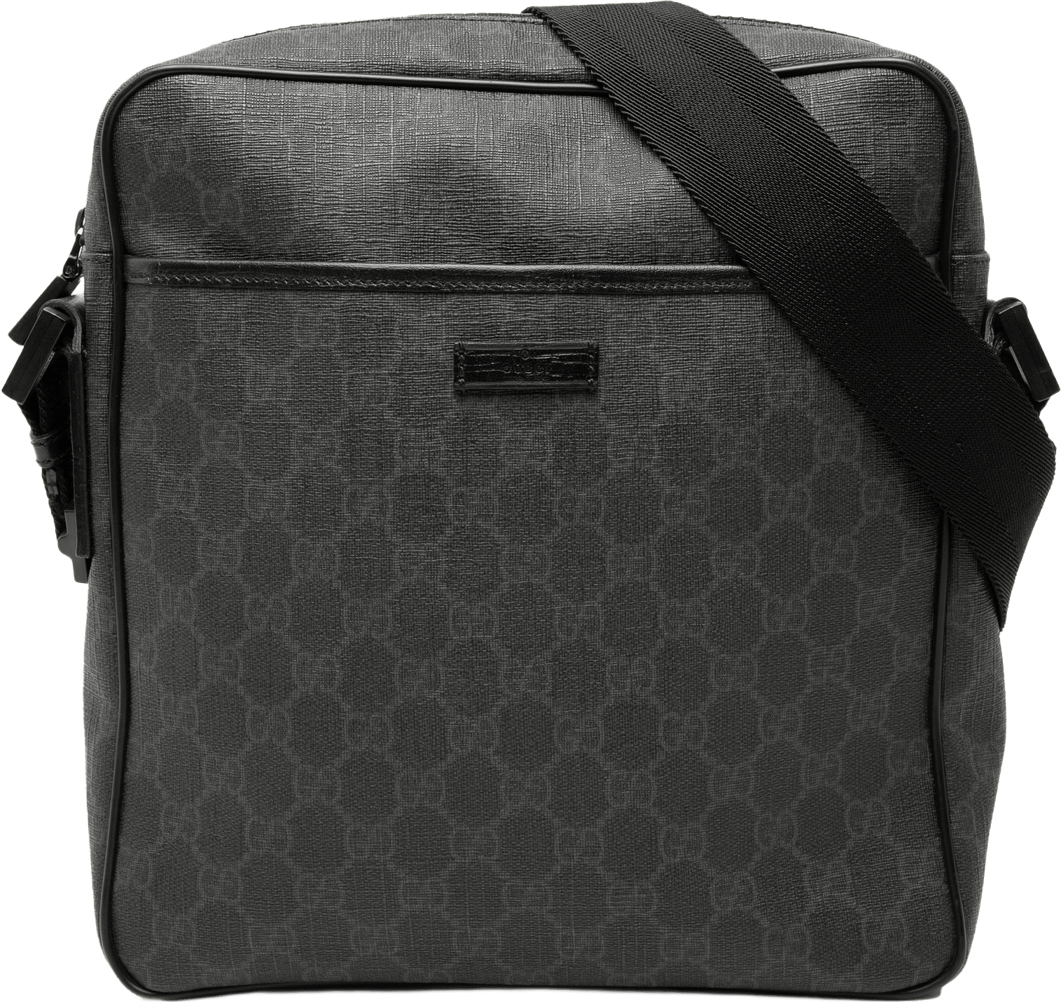 Gucci Gg Supreme Crossbody, från Luxclusif, i färgen black.