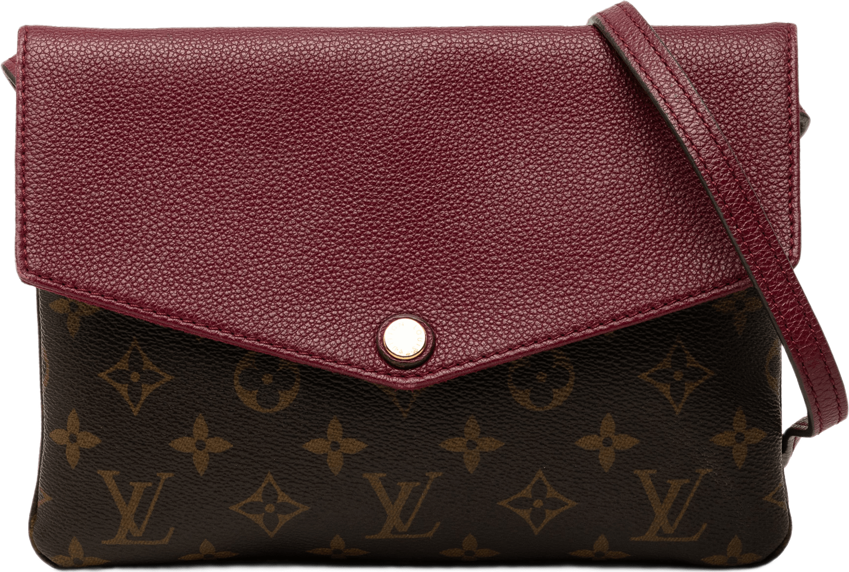 Louis Vuitton Monogram Twinset, från Luxclusif, i färgen brun.