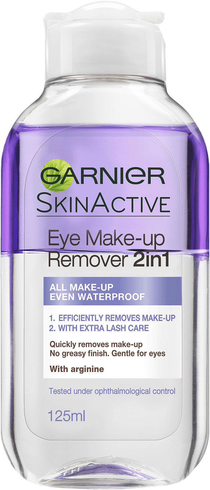 Eye Make-Up Remover 2 In 1, 125 ml, från Garnier.