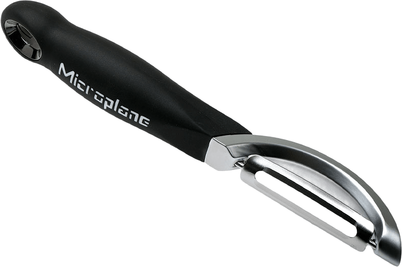 Potatisskalare, Gourmet, från Microplane, i färgen Black.