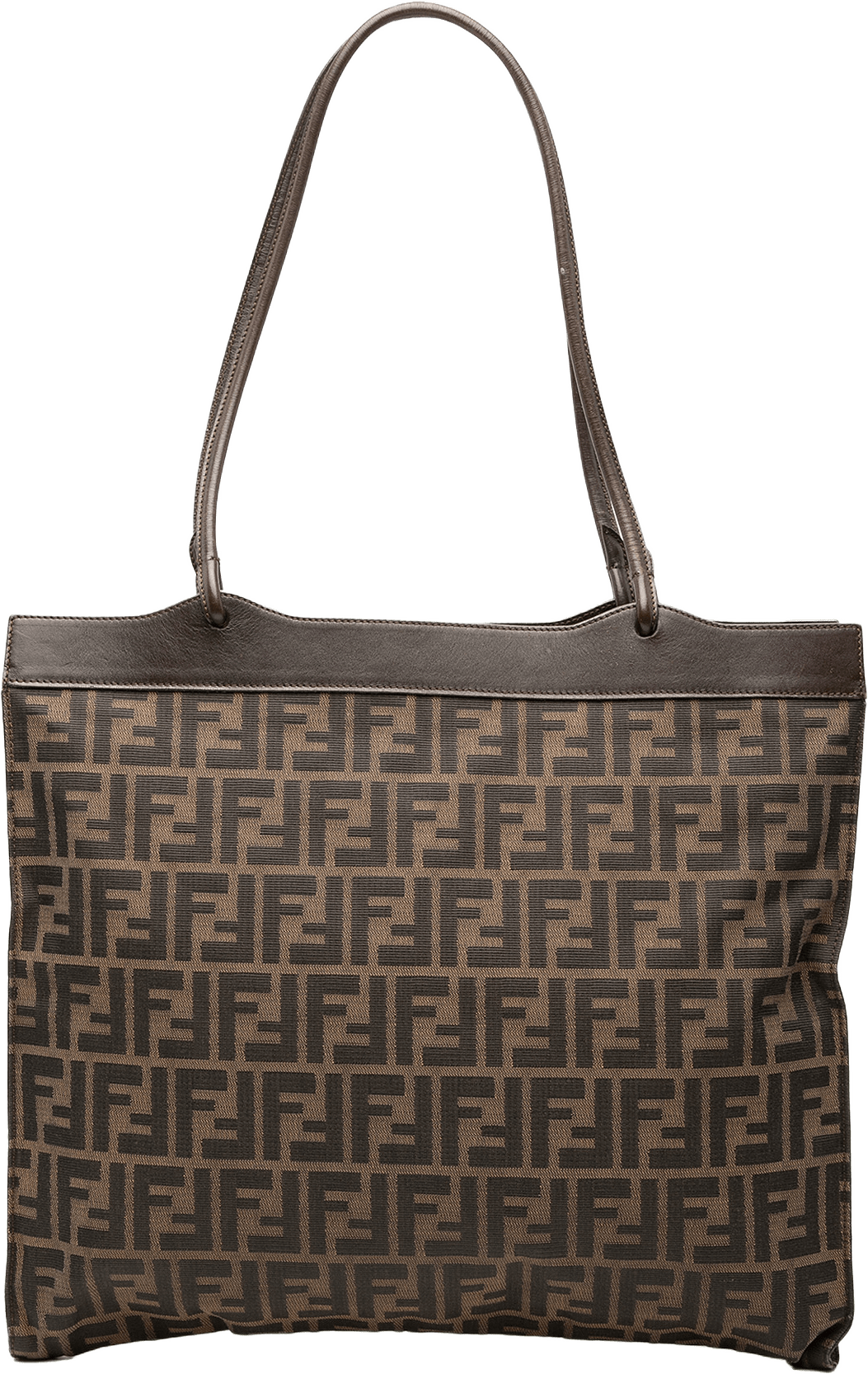 Fendi Zucca Canvas Tote, från Luxclusif, i färgen brown.