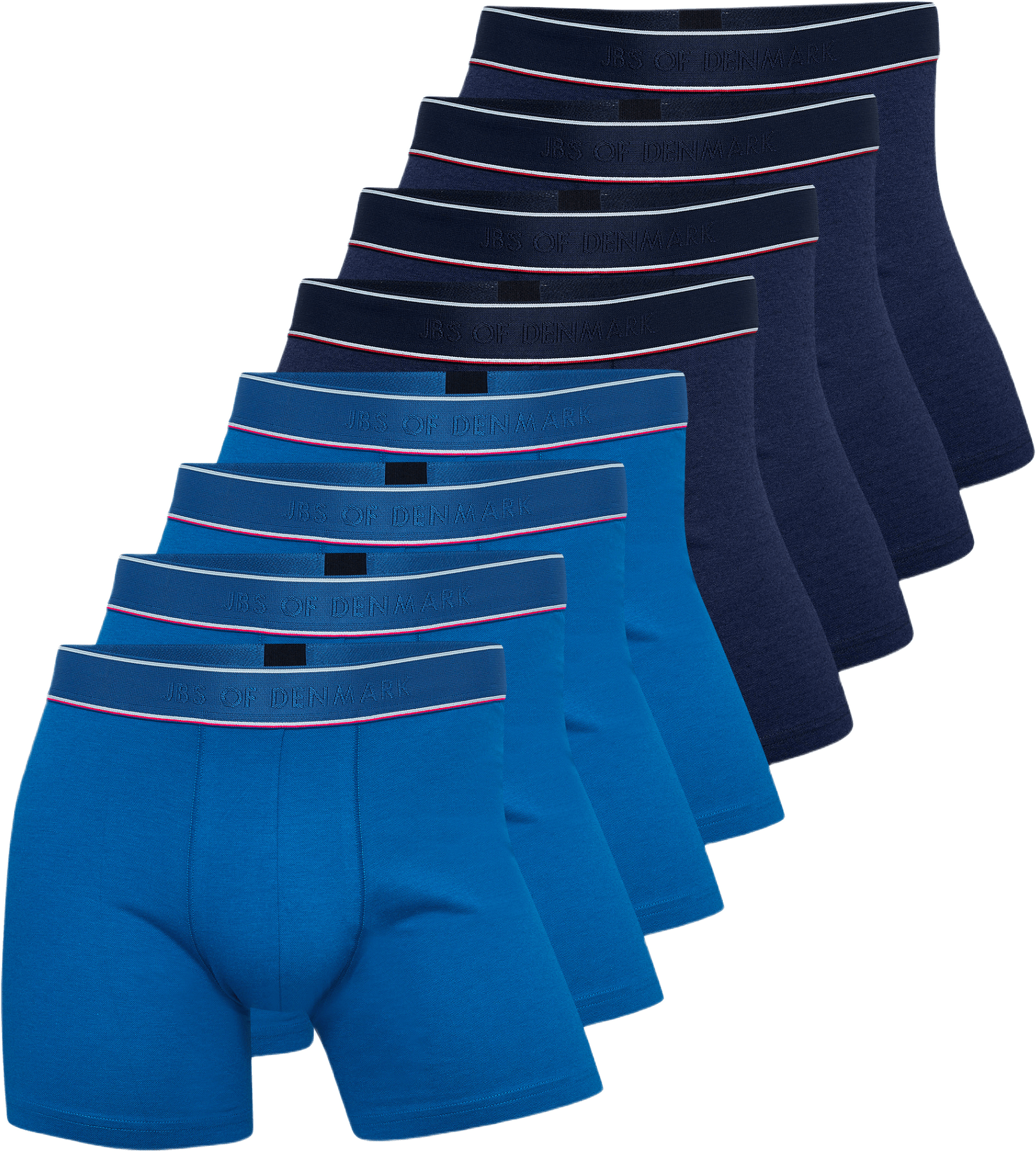 Bambu, Boxer Piké, 8-pack, Flerfärgad