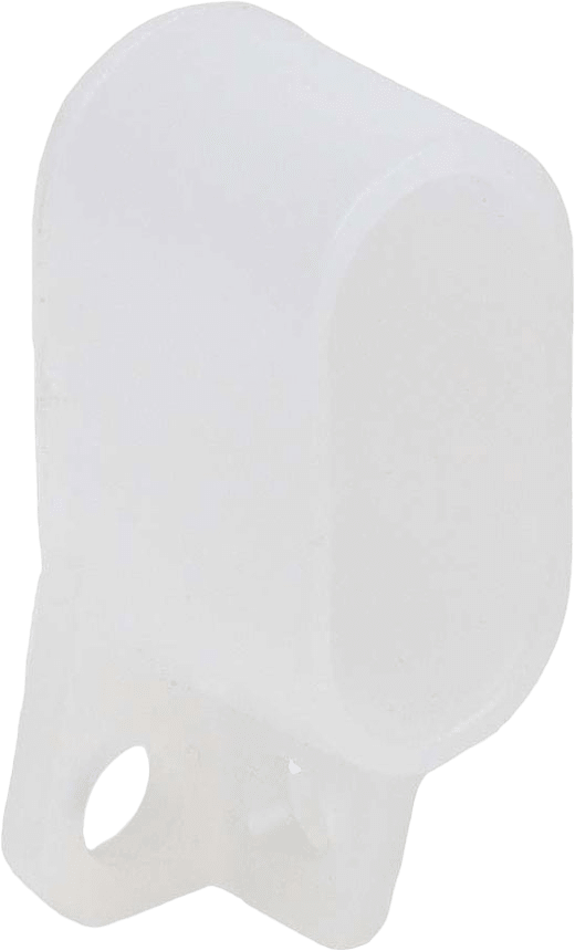 C-STOPP ÄNDSTOPP 2-P, från Kirsch, i färgen White.