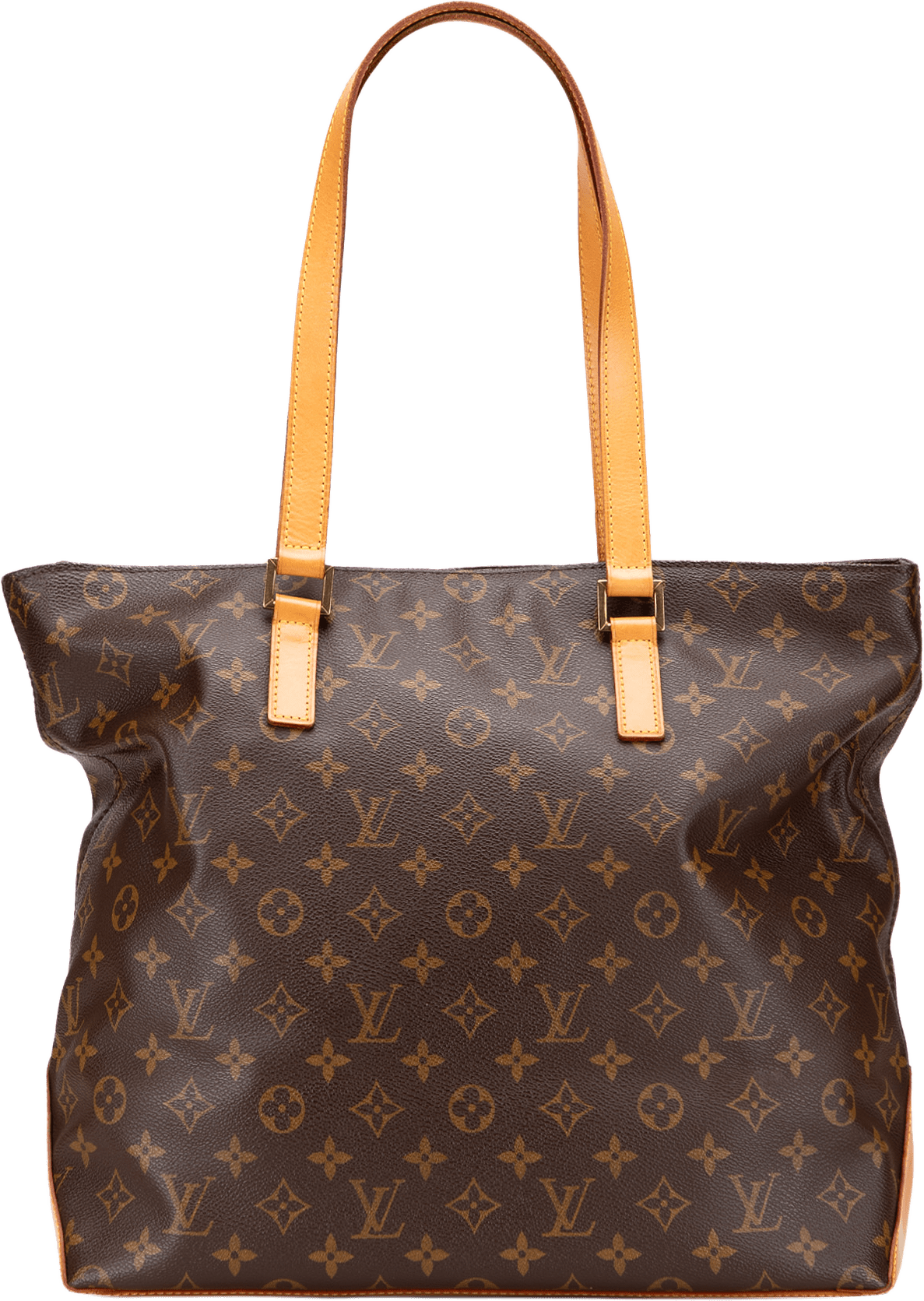 Louis Vuitton Monogram Cabas Mezzo, från Luxclusif, i färgen brown.