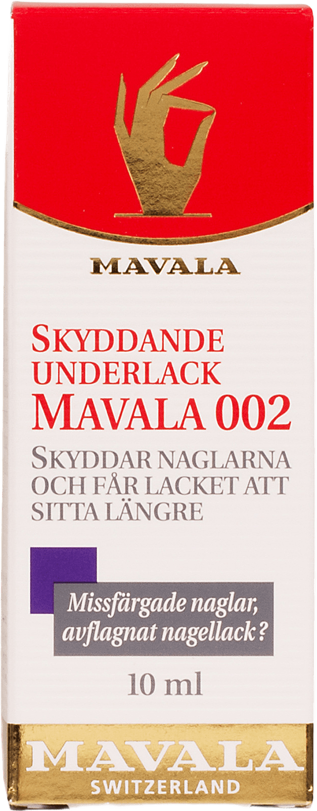 002 Underlack, från Mavala.