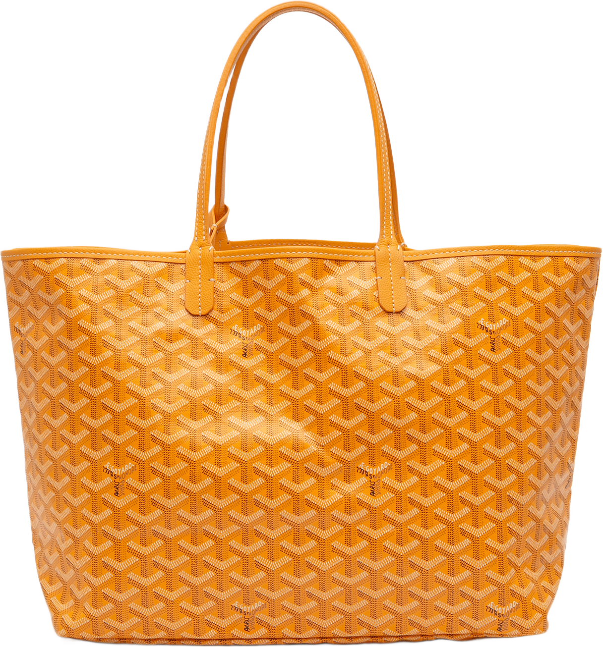 Goyard Goyardine Saint Louis Pm, från Luxclusif, i färgen yellow.