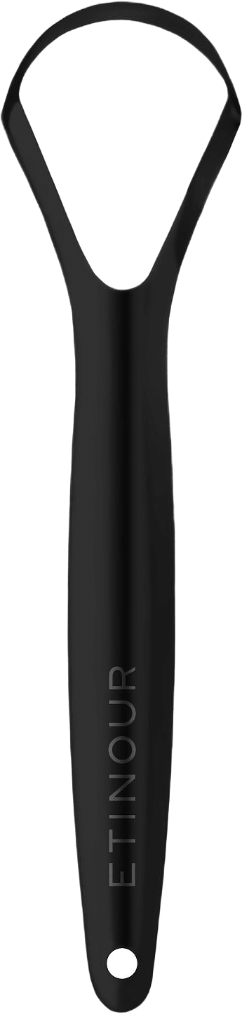 Eternal Tongue Scraper, från Etinour, i färgen black.