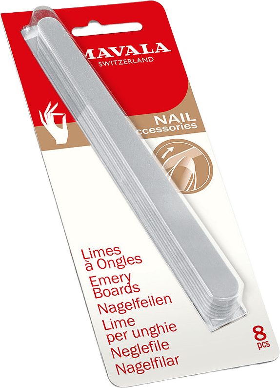 Sandpappersfilar, från Mavala.