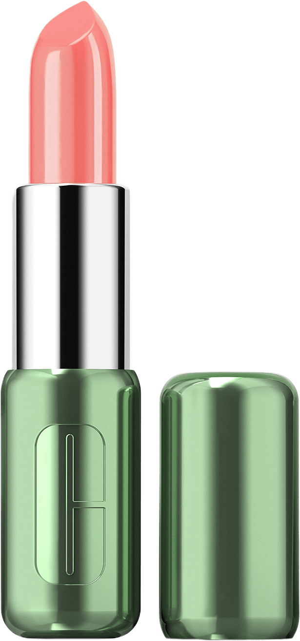 Pop Longwear Lipstick Shine, från Clinique, i färgen Melon Pop.