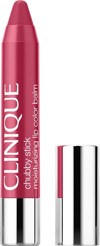 Chubby Stick Moisturizing Lip Color Balm, från Clinique, i färgen Super Strawberry.