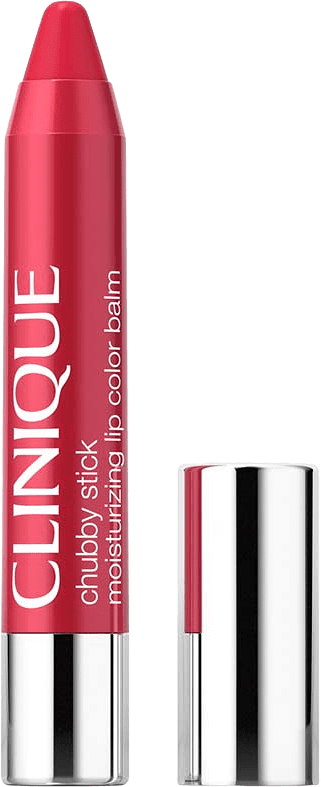 Chubby Stick Moisturizing Lip Color Balm, från Clinique, i färgen Chunky Cherry.
