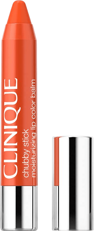Chubby Stick Moisturizing Lip Color Balm, från Clinique, i färgen Happiest Happy.