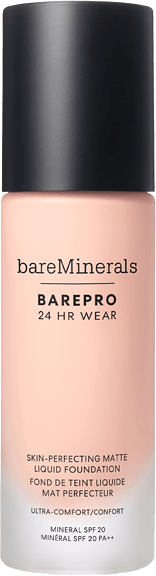 BAREPRO 24H Matte Comfort Liquid Foundation, från bareMinerals, i färgen 05 Fair Cool.