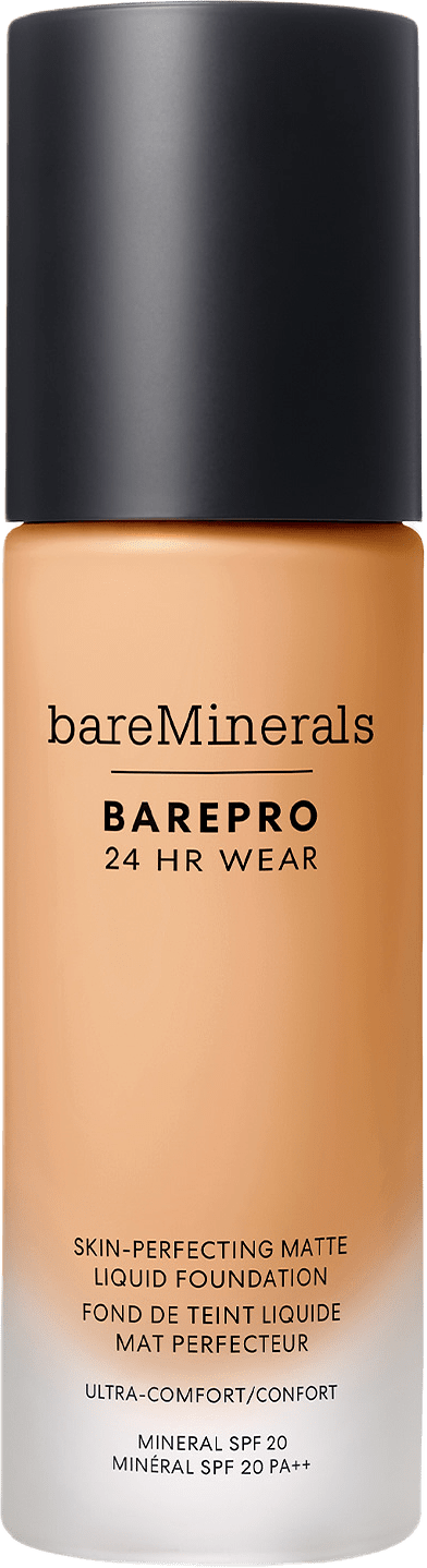 BAREPRO 24H Matte Comfort Liquid Foundation, från bareMinerals, i färgen Medium 30 Neutral.