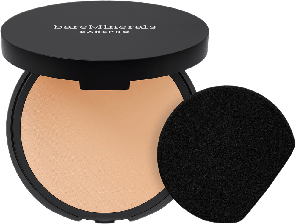 BarePRO 24H Skin-Perfecting Pressed Powder, från bareMinerals, i färgen Fair 15 Neutral.