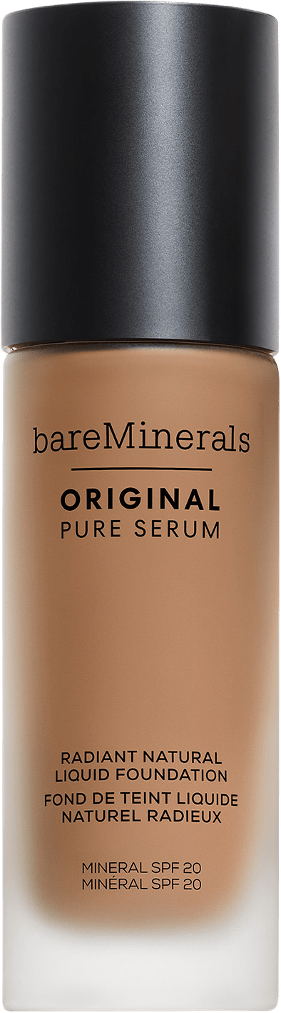 Original Pure Serum Liquid Foundation, från bareMinerals, i färgen Medium Deep Neutral 4.