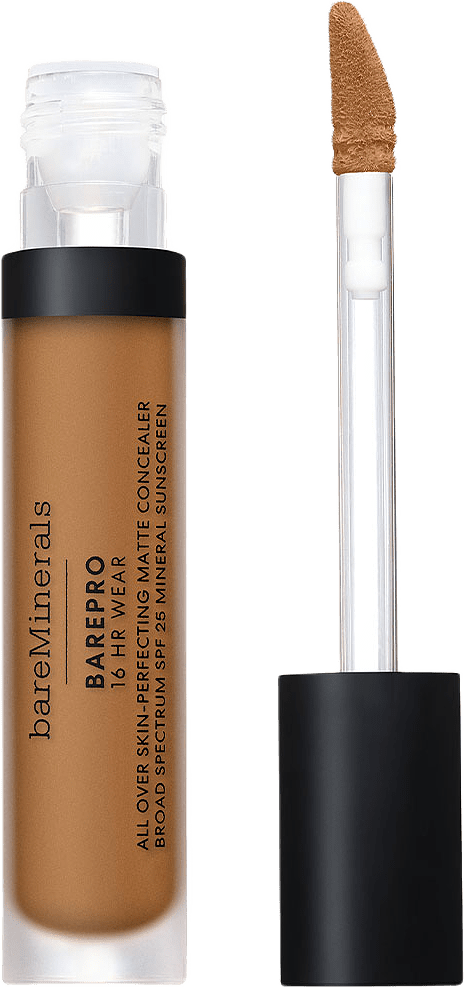 All-Over Skin-Perfecting Matte Concealer, från bareMinerals, i färgen Medium Deep 400 Neutral.