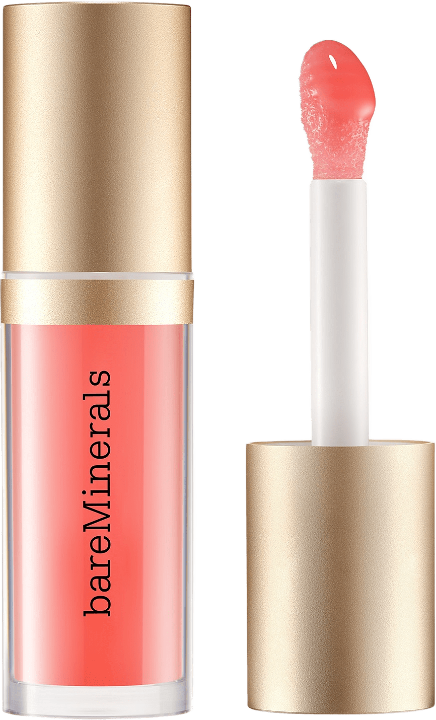Tinted Lip Oil, från bareMinerals, i färgen Charm.